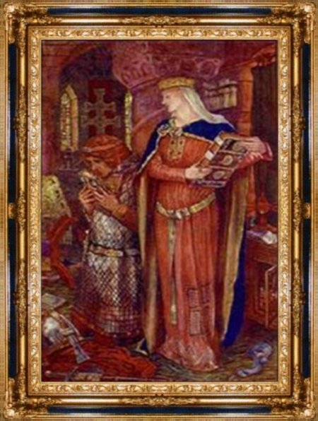 Santa Margarida da Esccia, Rainha
